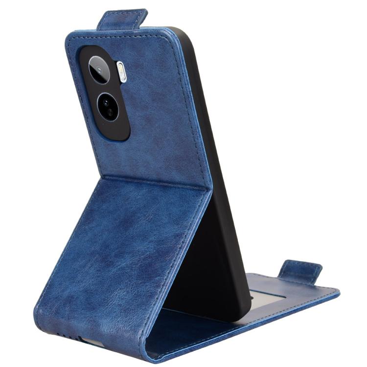 For vivo T5 Pro 5G / iQOO Z11 Magnetic Vertical Flip Leather Phone Case with Buckle