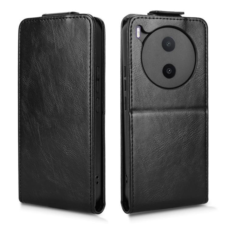 For vivo Y600 Pro 5G Magnetic Vertical Flip Leather Phone Case with Buckle