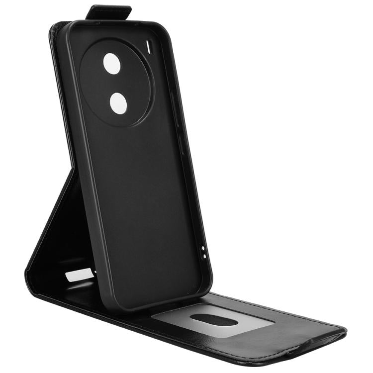 For vivo Y600 Pro 5G Magnetic Vertical Flip Leather Phone Case with Buckle