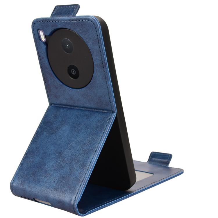 For vivo Y600 Pro 5G Magnetic Vertical Flip Leather Phone Case with Buckle