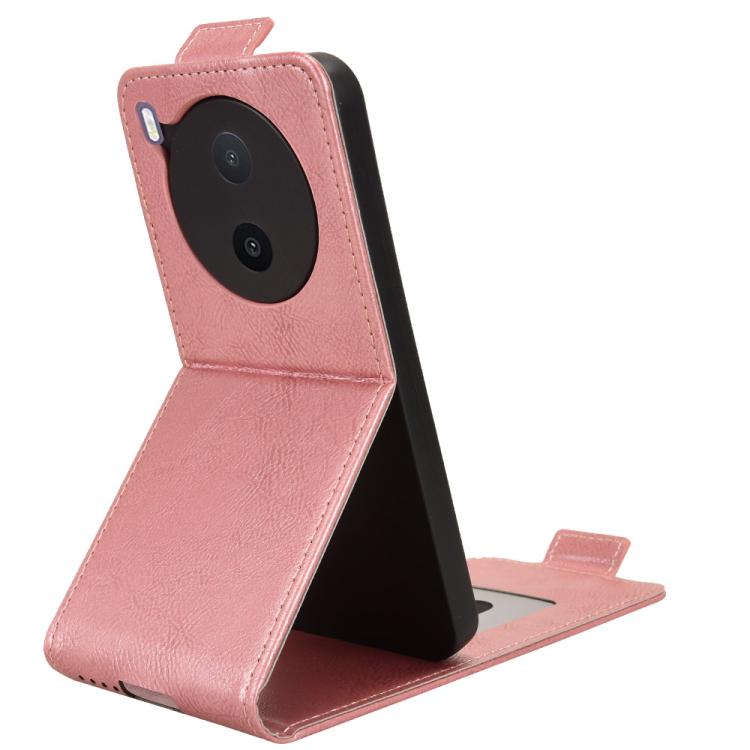 For vivo Y600 Pro 5G Magnetic Vertical Flip Leather Phone Case with Buckle