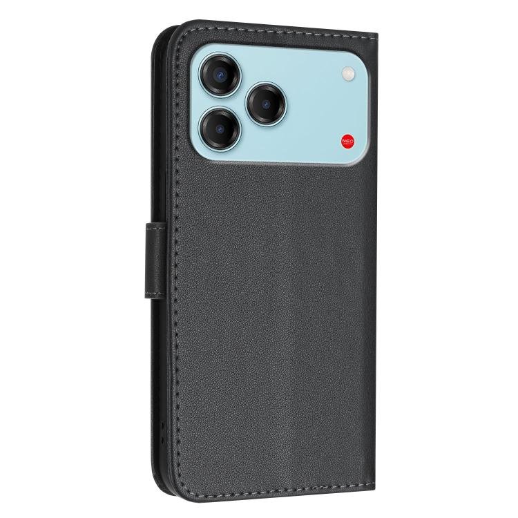 For ZTE Blade V80 Vita Triangle Pattern Buckle Clasp Leather Phone Case