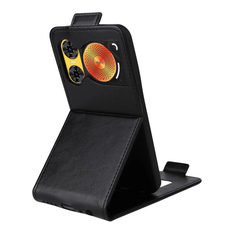 For ZTE nubia Music 2 Magnetic Vertical Flip Leather Phone Case with Buckle