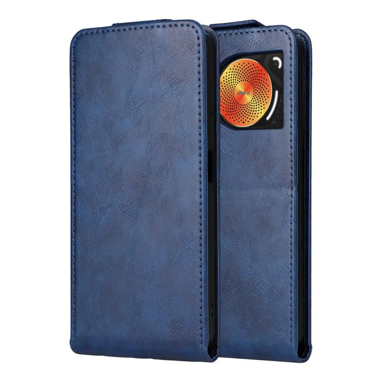 For ZTE nubia Music 2 Magnetic Vertical Flip Leather Phone Case with Buckle