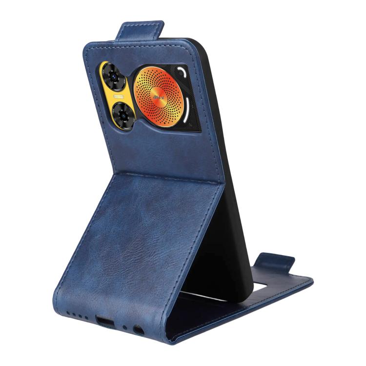 For ZTE nubia Music 2 Magnetic Vertical Flip Leather Phone Case with Buckle