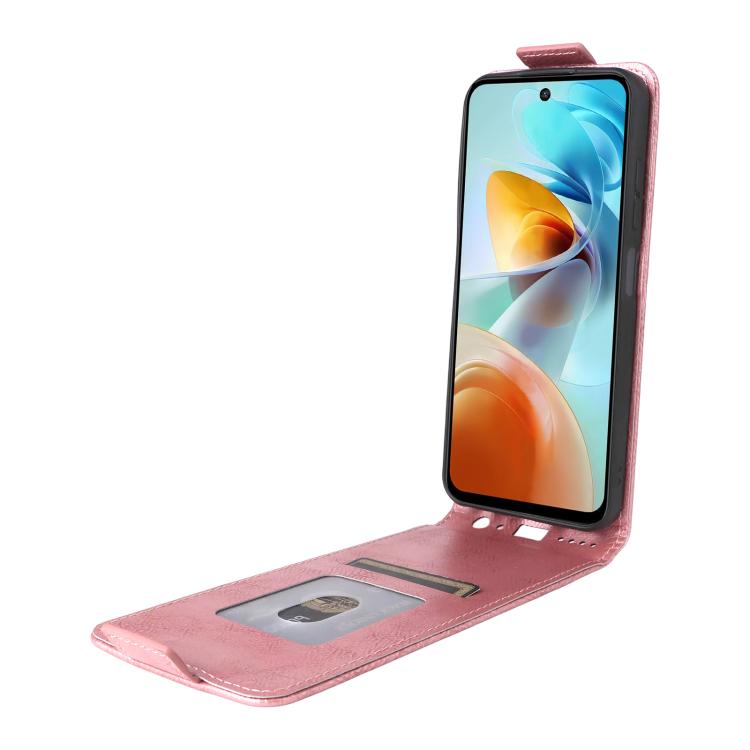 For ZTE nubia Music 2 Magnetic Vertical Flip Leather Phone Case with Buckle