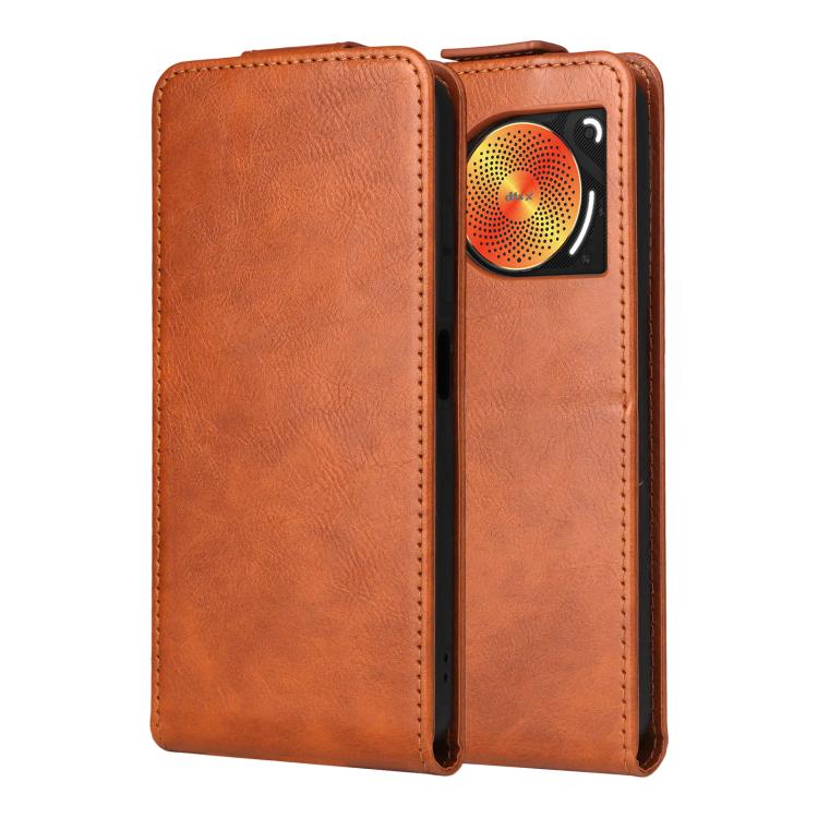 For ZTE nubia Music 2 Magnetic Vertical Flip Leather Phone Case with Buckle