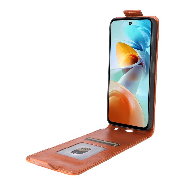 For ZTE nubia Music 2 Magnetic Vertical Flip Leather Phone Case with Buckle