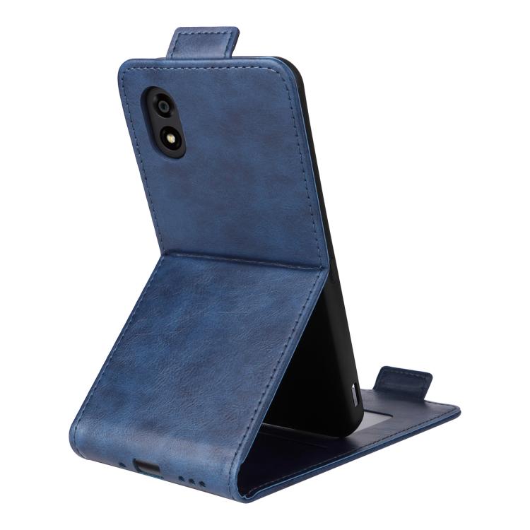 For ZTE Kantan Sumaho 4 A402ZT Magnetic Vertical Flip Leather Phone Case with Buckle