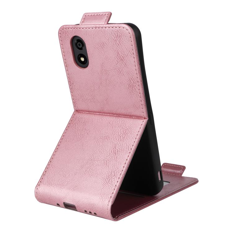 For ZTE Kantan Sumaho 4 A402ZT Magnetic Vertical Flip Leather Phone Case with Buckle