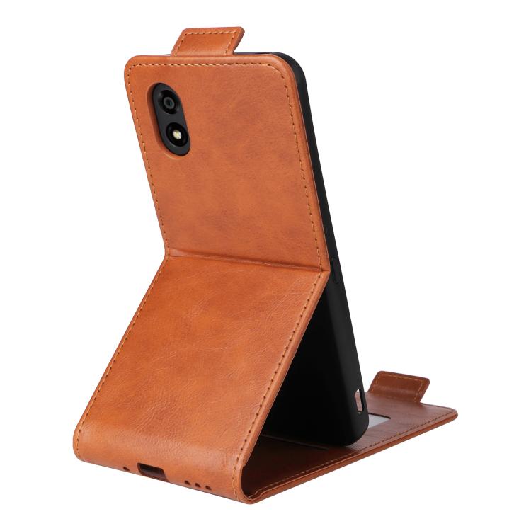 For ZTE Kantan Sumaho 4 A402ZT Magnetic Vertical Flip Leather Phone Case with Buckle