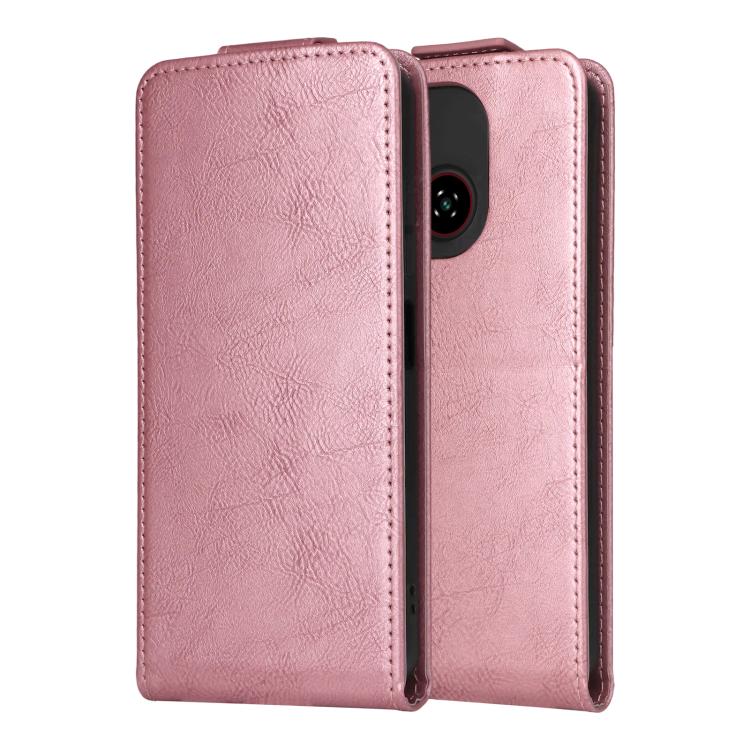 For ZTE Blade A35e Z2466 Magnetic Vertical Flip Leather Phone Case with Buckle