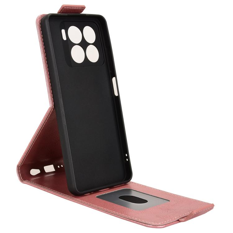 For ZTE Blade A56 4G Magnetic Vertical Flip Leather Phone Case with Buckle