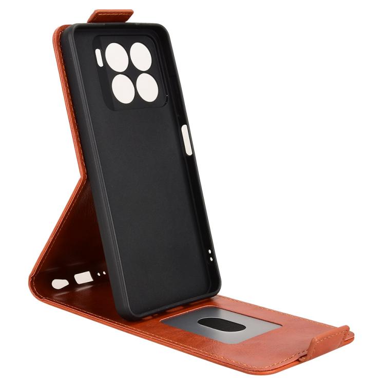 For ZTE Blade A56 4G Magnetic Vertical Flip Leather Phone Case with Buckle