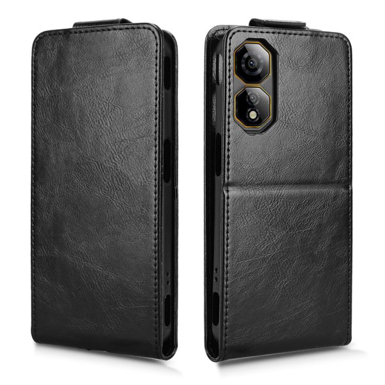 For ZTE nubia Focus 2 5G Magnetic Vertical Flip Leather Phone Case with Buckle