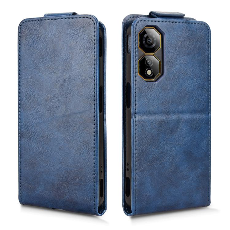 For ZTE nubia Focus 2 5G Magnetic Vertical Flip Leather Phone Case with Buckle