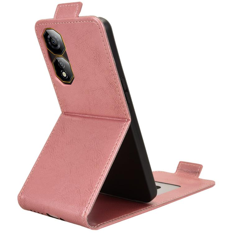 For ZTE nubia Focus 2 5G Magnetic Vertical Flip Leather Phone Case with Buckle