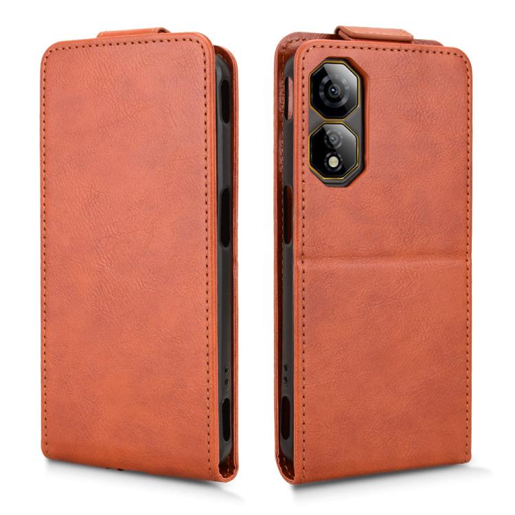 For ZTE nubia Focus 2 5G Magnetic Vertical Flip Leather Phone Case with Buckle