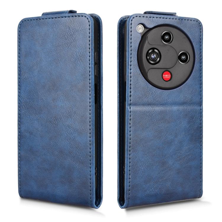 For ZTE nubia Neo 2 Magnetic Vertical Flip Leather Phone Case with Buckle