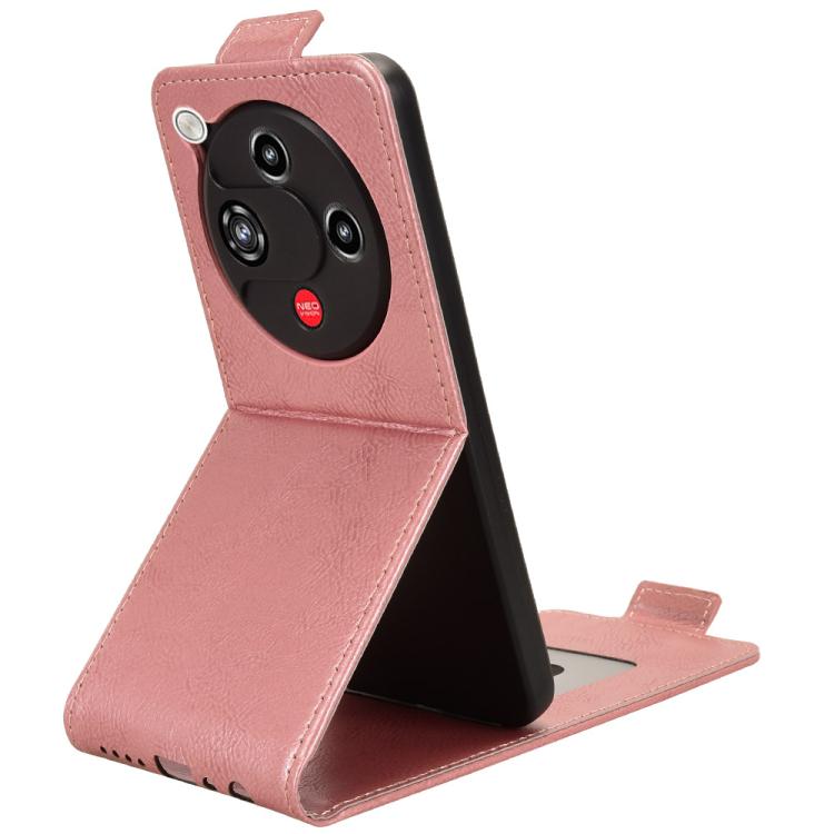 For ZTE nubia Neo 2 Magnetic Vertical Flip Leather Phone Case with Buckle