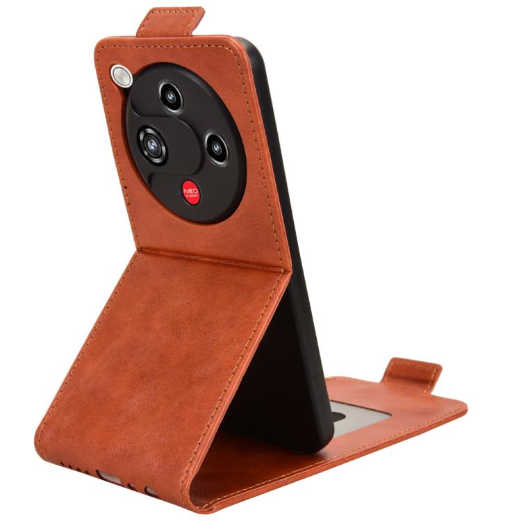 For ZTE nubia Neo 2 Magnetic Vertical Flip Leather Phone Case with Buckle