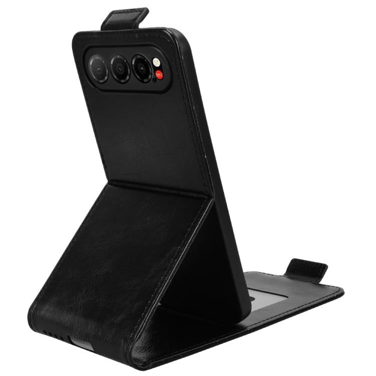 For ZTE nubia Air Magnetic Vertical Flip Leather Phone Case with Buckle