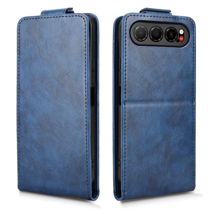 For ZTE nubia Air Magnetic Vertical Flip Leather Phone Case with Buckle