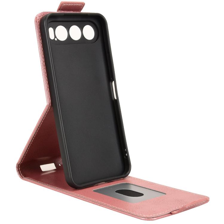 For ZTE nubia Air Magnetic Vertical Flip Leather Phone Case with Buckle