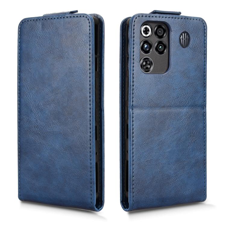 For ZTE nubia RedMagic 11 Pro / 11 Pro+ Magnetic Vertical Flip Leather Phone Case with Buckle