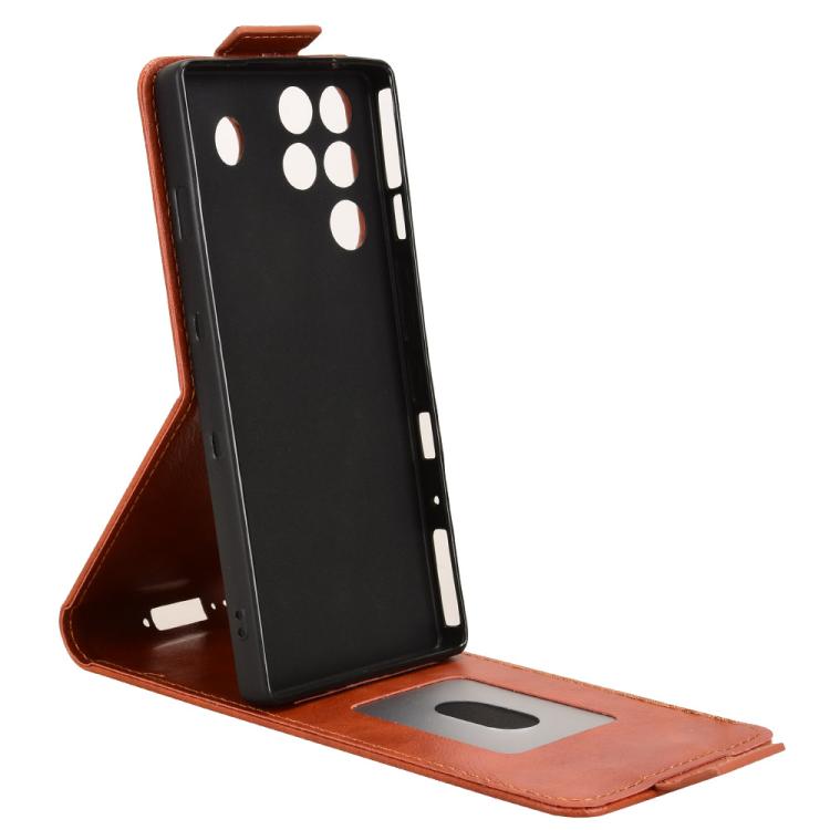 For ZTE nubia RedMagic 11 Pro / 11 Pro+ Magnetic Vertical Flip Leather Phone Case with Buckle