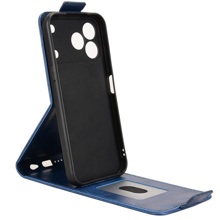 For ZTE nubia V80 Design Magnetic Vertical Flip Leather Phone Case with Buckle