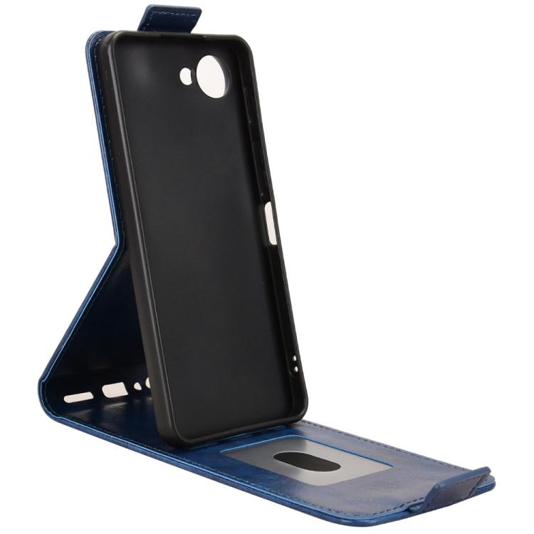 For ZTE nubia S2e / S2R / S2 Lite Magnetic Vertical Flip Leather Phone Case with Buckle