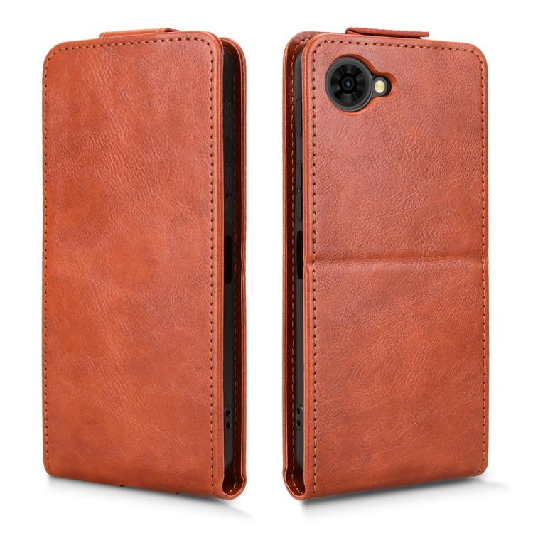 For ZTE nubia S2e / S2R / S2 Lite Magnetic Vertical Flip Leather Phone Case with Buckle