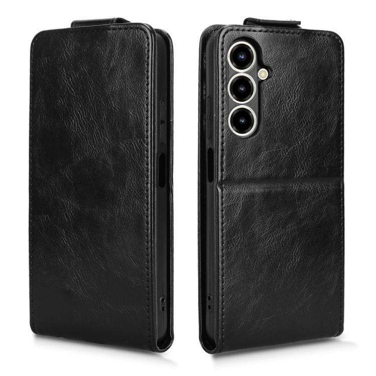For ZTE Nubia V80 Max Magnetic Vertical Flip Leather Phone Case with Buckle
