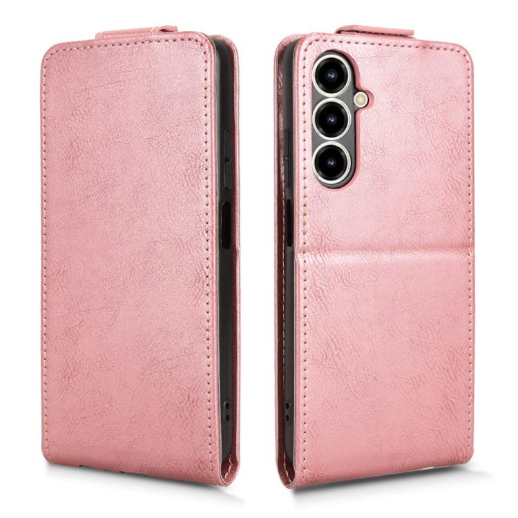 For ZTE Nubia V80 Max Magnetic Vertical Flip Leather Phone Case with Buckle
