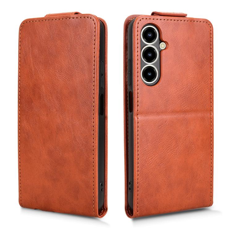 For ZTE Nubia V80 Max Magnetic Vertical Flip Leather Phone Case with Buckle