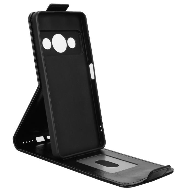 For ZTE Optus X Value 5G Magnetic Vertical Flip Leather Phone Case with Buckle