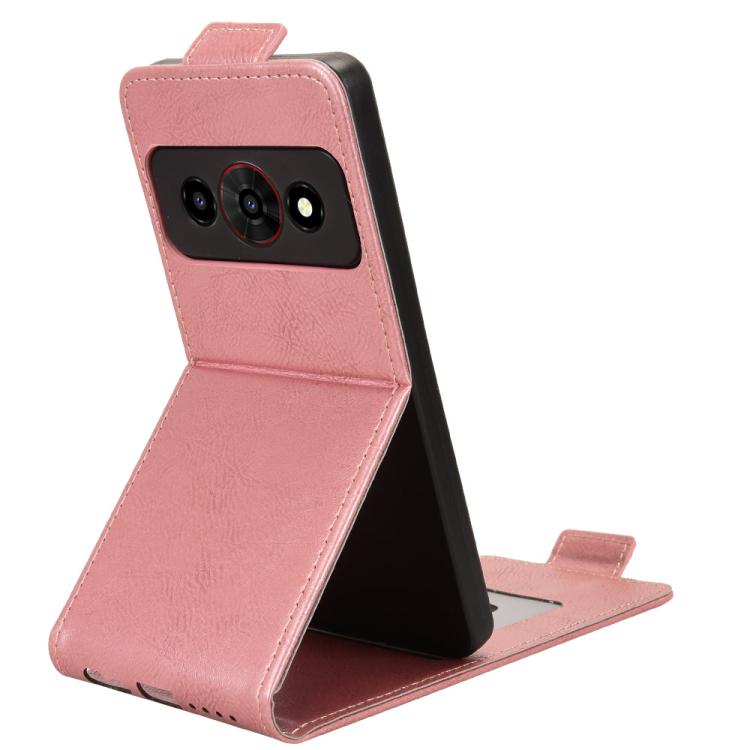 For ZTE Optus X Value 5G Magnetic Vertical Flip Leather Phone Case with Buckle