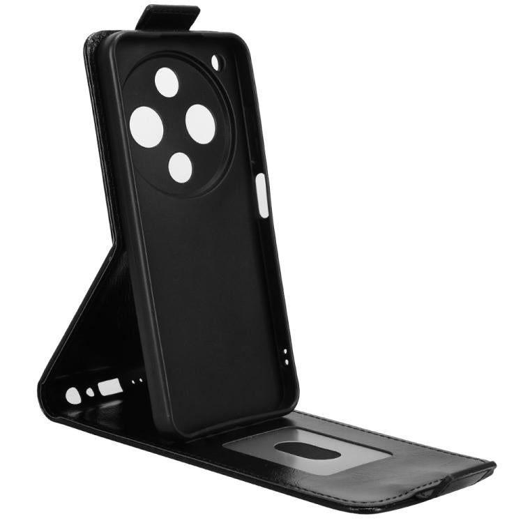 For ZTE Optus X Pro 2 5G Magnetic Vertical Flip Leather Phone Case with Buckle