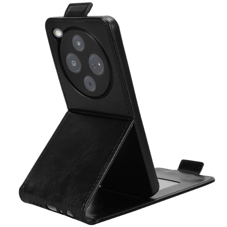 For ZTE Optus X Pro 2 5G Magnetic Vertical Flip Leather Phone Case with Buckle