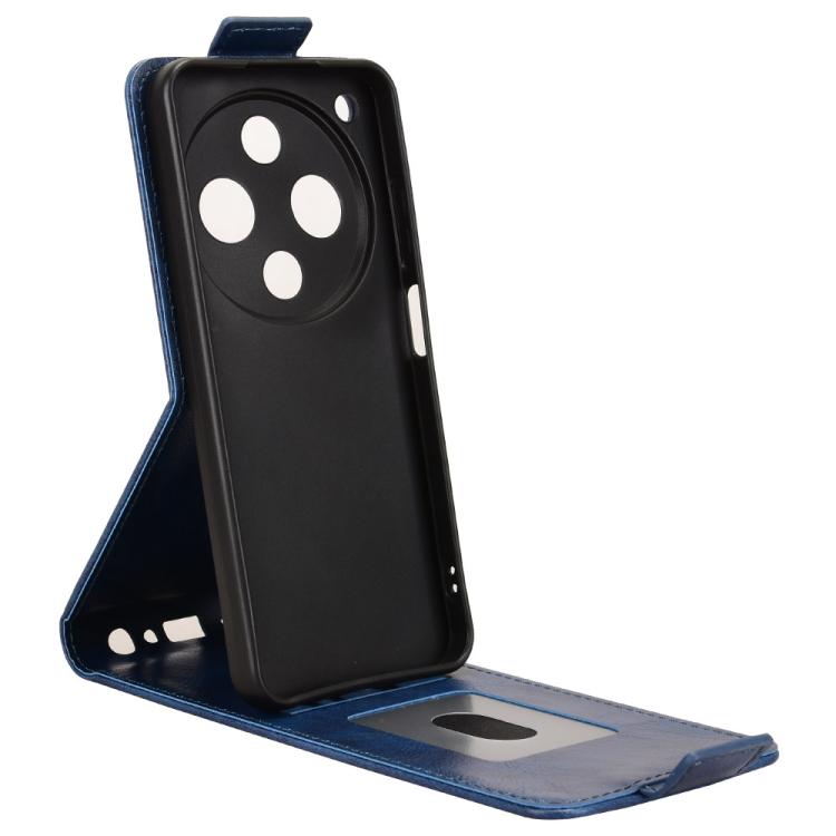For ZTE Optus X Pro 2 5G Magnetic Vertical Flip Leather Phone Case with Buckle