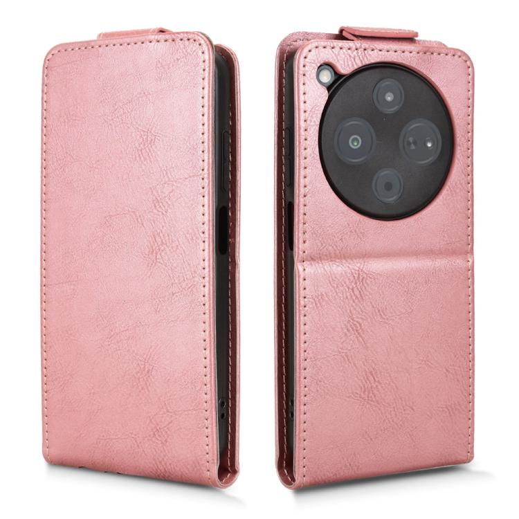 For ZTE Optus X Pro 2 5G Magnetic Vertical Flip Leather Phone Case with Buckle