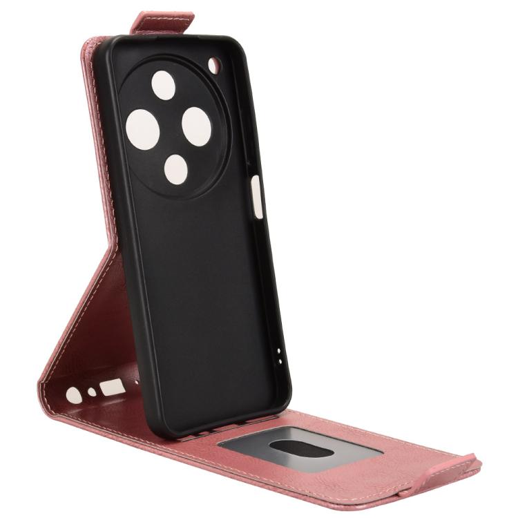 For ZTE Optus X Pro 2 5G Magnetic Vertical Flip Leather Phone Case with Buckle