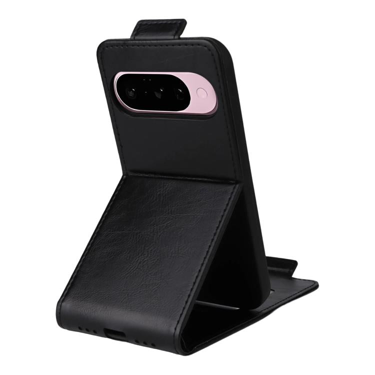 For Google Pixel 10 5G / 10 Pro 5G Magnetic Vertical Flip Leather Phone Case with Buckle