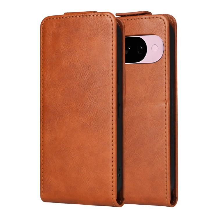 For Google Pixel 10 5G / 10 Pro 5G Magnetic Vertical Flip Leather Phone Case with Buckle