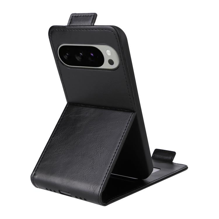 For Google Pixel 10 Pro XL 5G Magnetic Vertical Flip Leather Phone Case with Buckle