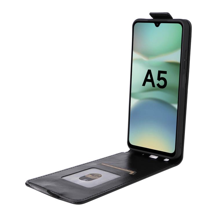 For Redmi A5 4G 173.3mm Magnetic Vertical Flip Leather Phone Case with Buckle