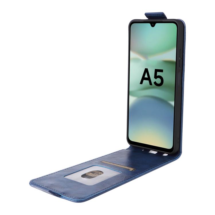 For Redmi A5 4G 173.3mm Magnetic Vertical Flip Leather Phone Case with Buckle