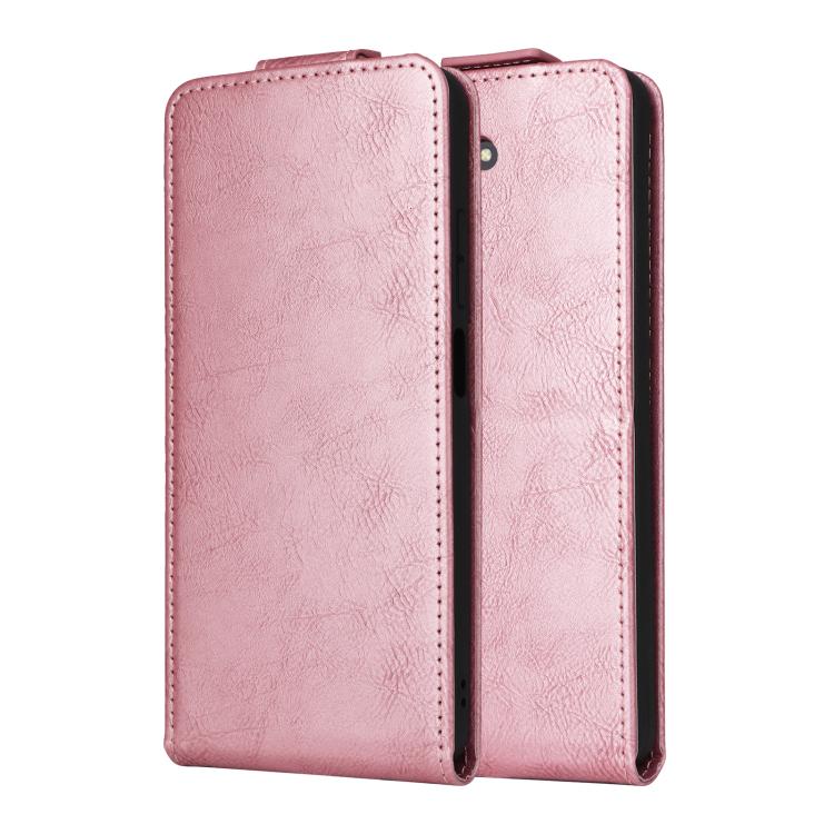 For Redmi A5 4G 173.3mm Magnetic Vertical Flip Leather Phone Case with Buckle
