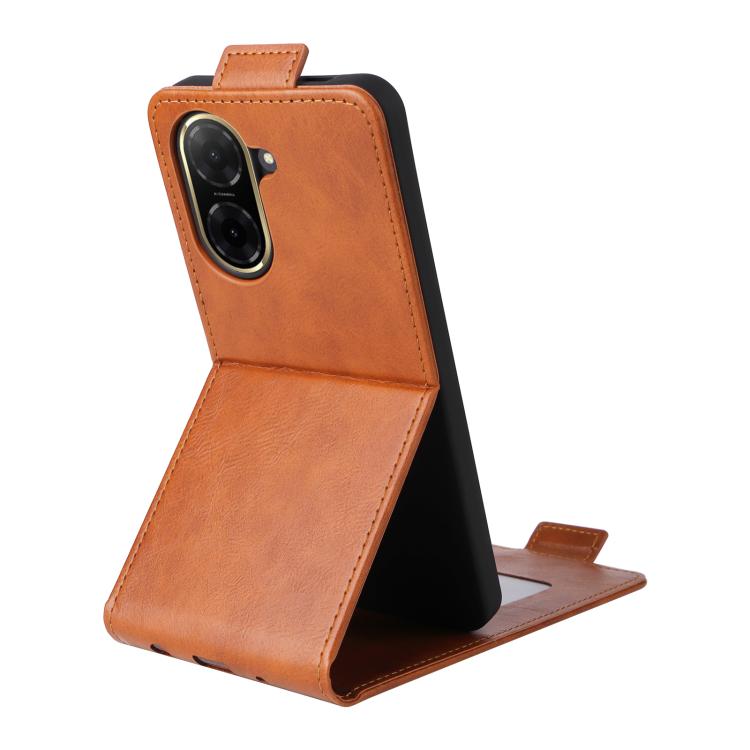 For Redmi A5 4G 173.3mm Magnetic Vertical Flip Leather Phone Case with Buckle